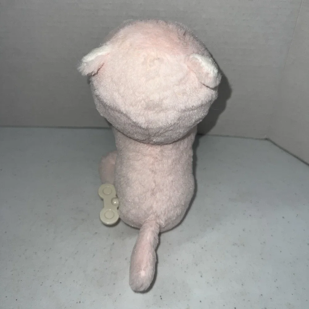 Carters Child of Mine Pink White Kitty Cat Musical Plush Standing Motion 2021